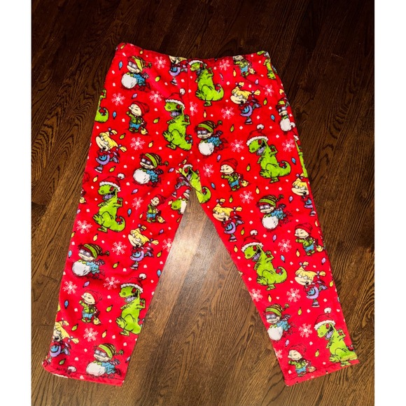 Women's Rugrats 2X Christmas Pajama Sleep Lounge Pants Bottoms Nickelodeon - Picture 4 of 4